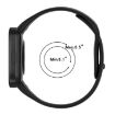 Redmi Watch 3 Loop Type Silicone Band - Black - 6