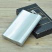 Stainless Steel Portable Hip Flask - 285mL (10oz) Silver - 4