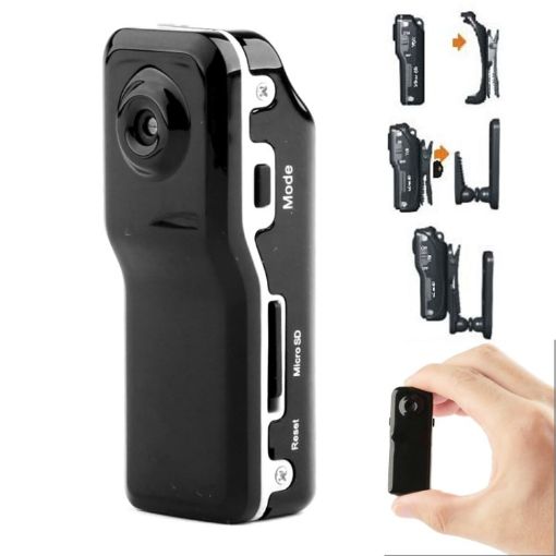 MD80 Mini Digital Video Camera Camcorder POCKET DV - Black - 1