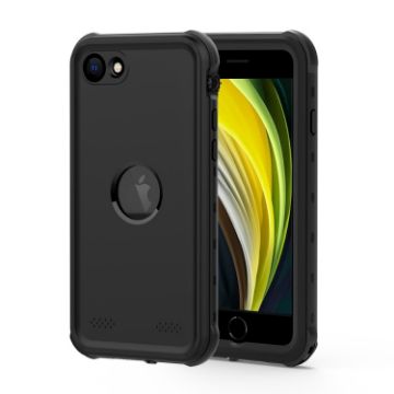 RedPepper Shockproof Waterproof Case for iPhone SE 2022/SE 2020 - Black - 1