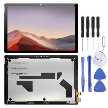 OEM LCD Screen for Microsoft Surface Pro 7 1866 with Digitizer - Black - 1