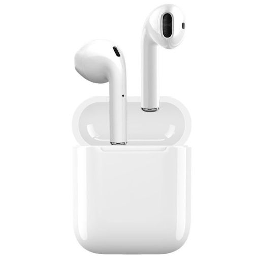 i12 TWS Bluetooth Earphone with Charging Box - Wireless Headphones - 1
