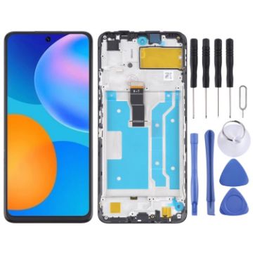 OEM LCD Screen for Huawei Y7a Digitizer Full Assembly With Frame - 1