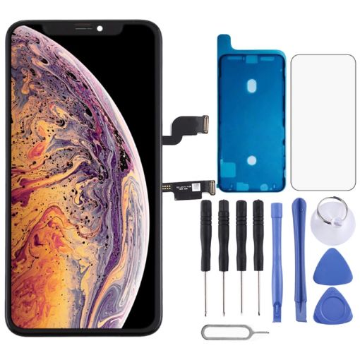 GX OLED LCD Screen for iPhone XS Max with Digitizer Assembly - 1