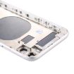 White Back Housing Cover for iPhone 11 with SIM Tray & Side Keys - 4