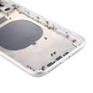 White Back Housing Cover for iPhone 11 with SIM Tray & Side Keys - 5