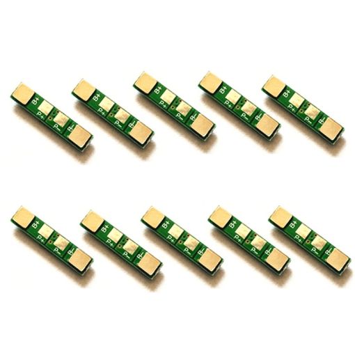 10pcs 3.7V Lithium Battery Protection Board - Overcharge & Overdischarge - 1