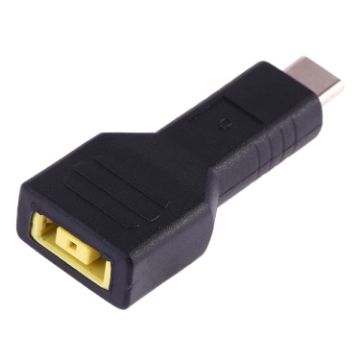 Lenovo Big Square Female to USB-C Male Power Adapter - 1