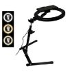 Overhead Shooting Bracket Ring Fill Light Set - LED Light Stand - 6