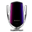R1 Intelligent Infrared Sensor Car Wireless Charger - Silver - 1