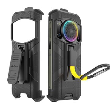 Ulefone Armor 21 Back Clip Phone Case with Carabiner - Black - 1