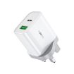 WK WP-U53 QC3.0 Charger 20W USB Type-C PD Fast Charger (UK Plug) - 1