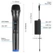 PULUZ UHF Wireless Dynamic Microphone with LED Display, 3.5mm Transmitter - 2