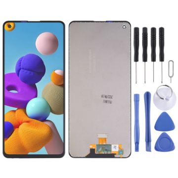 Samsung Galaxy A21S LCD Screen and Digitizer Full Assembly - 1