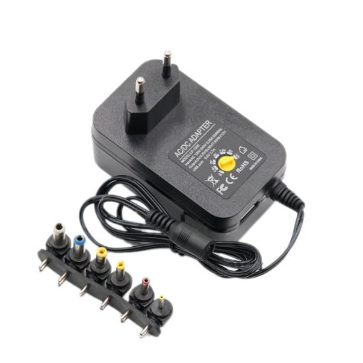 3V-12V 2A-2.5A AC DC Adapter Universal Charger 30W EU Plug - 1