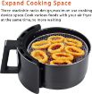 8-inch Air Fryer Accessories Three Layer Round Grill Steam Rack - 2