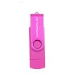 MicroDrive 32GB USB 2.0 Mobile Computer Dual-use Rotating OTG Metal U Disk - 1