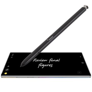Capacitive Touch Stylus Pen for Galaxy Note20/10 (Black) - 1