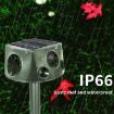 SK031 Solar Animal Repeller Ultrasonic Rat Bird Repeller - 3