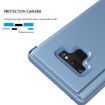 Galaxy Note 9 Mirror Clear View PU Leather Case - Black - 4