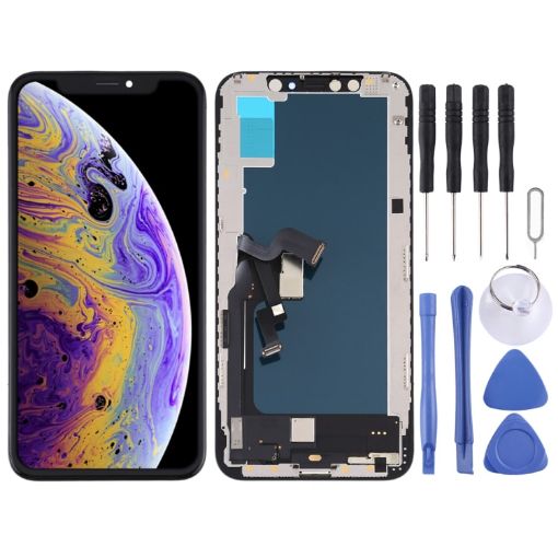 JK TFT LCD Screen for iPhone XS with Digitizer Full Assembly - 1