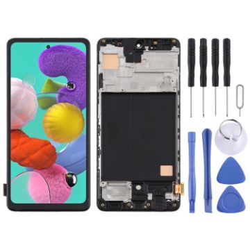 Samsung Galaxy A51 4G LCD Screen & Digitizer Assembly (Black) - 1