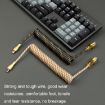 Mechanical Keyboard Spring Cable - Black - 2