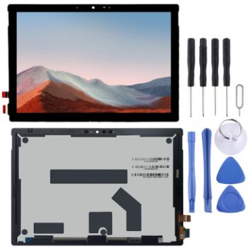 LCD Screen for Microsoft Surface Pro 7 Plus - Full Assembly (Black) - 1
