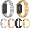 Xiaomi Smart Band 8 Stainless Steel Watch Band + Metal Frame - Black - 5