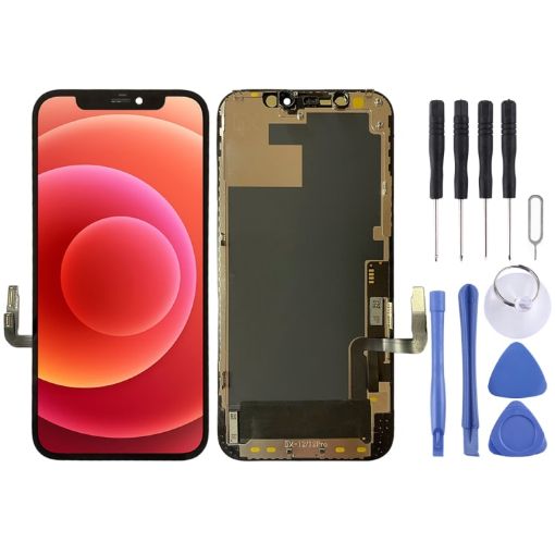GX OLED LCD Screen for iPhone 12 / 12 Pro with Digitizer - Full Assembly - 1