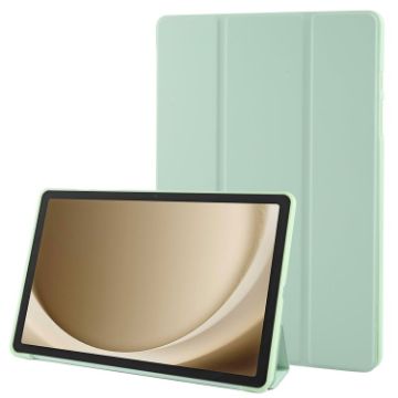 Samsung Galaxy Tab A9+ Green TPU Leather Tablet Case - 1
