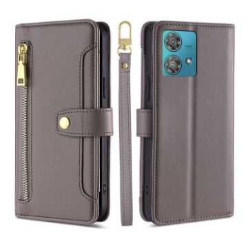 Motorola Edge 40 Neo 5G Lite Cross-body Wallet Leather Case - 1