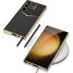 Samsung Galaxy S24 Ultra 5G GKK Plating Soft TPU + Leather Full Coverage Phone Case - 2