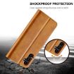 Samsung Galaxy A15 5G Leather Phone Case (Brown) - 6