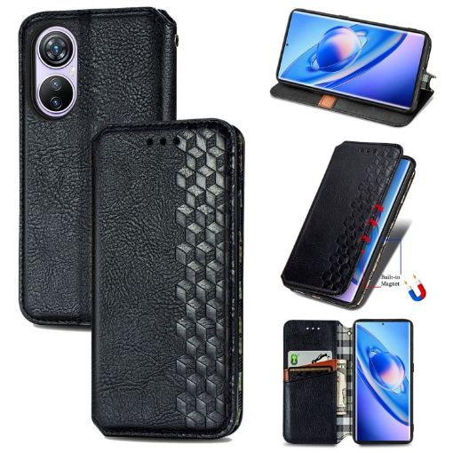 Blackview A200 Pro Magnetic Leather Phone Case - Black - 1