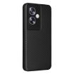 OPPO A79 5G Carbon Fiber Texture Flip Leather Phone Case - Black - 3