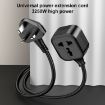 Yesido MC28 UK Plug to Universal Plug Power Extension Cable, 2m Length - 2