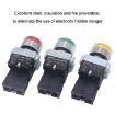 CHINT NP2-BW3563/24V 2 NO Pushbutton Switches With LED Light - 6
