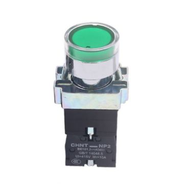 CHINT NP2-BW3362/220V 1 NC Pushbutton Switches With LED Light - 1