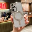 Samsung Galaxy Note 20 Ultra MagSafe Electroplating TPU Phone Case Silver - 1