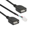 Palminfo Android Navigation 6 Pin Dual USB Wiring Harness - 1