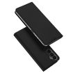 Samsung Galaxy A15 DUX DUCIS Skin Pro Series Flip Leather Phone Case - Black - 1
