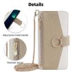 Nokia X10/X20 Crossbody Leather Phone Case - White - 2