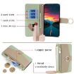 TCL 403 Crossbody Leather Phone Case - Green - 3