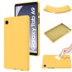 Samsung Galaxy Tab A9 Yellow Liquid Silicone Shockproof Tablet Case - 1