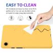 Samsung Galaxy Tab A9 Yellow Liquid Silicone Shockproof Tablet Case - 5