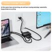 Male RJ45 3 in 1 Gigabit Network Splitter Cable Ethernet Coupler - 6