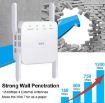 1200Mbps WiFi Extender Booster Repeater with Ethernet Port - White - 6