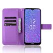 Nokia C210 Purple Leather Phone Case - Diamond Texture - 4
