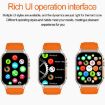 G41 Smart Bracelet 2.01" IP67 Waterproof Smart Watch - Orange - 4